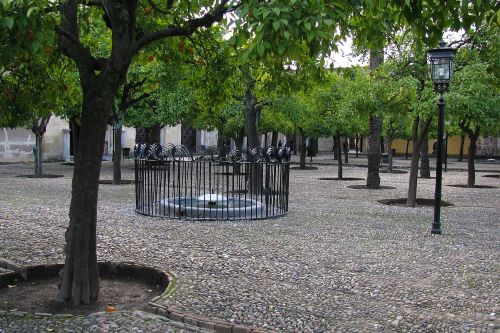 Fountains in the Courtyard